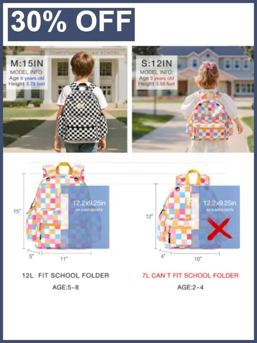Kids Backpack 15
